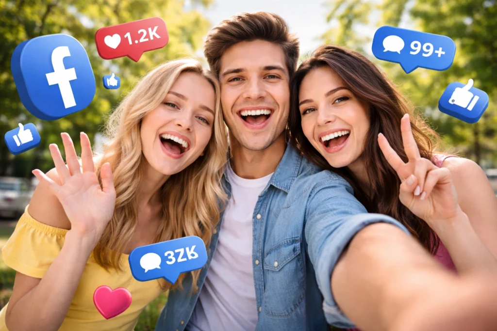 Nákup facebook lajkov a followerov - Socialbooster.sk